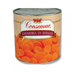 ZANAHORIA EN RODAJAS CONSEMUR 3 KG