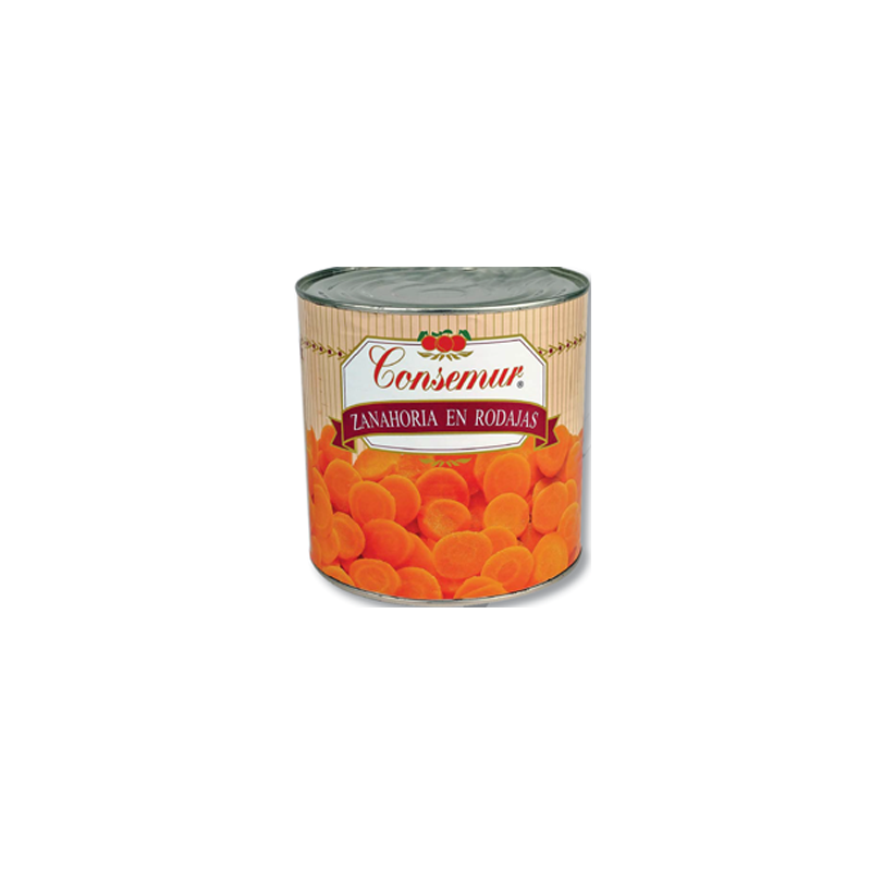 ZANAHORIA EN RODAJAS CONSEMUR 3 KG
