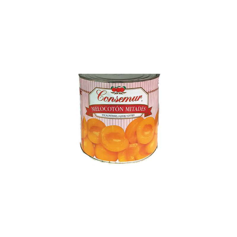 MELOCOTÓN EN ALMÍBAR CONSEMUR 3 KG