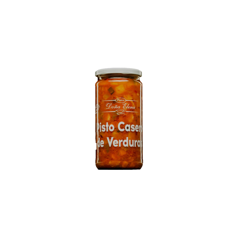 Pisto Casero de Verduras 650 gr Doña Elena